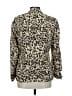 See U Soon 100% Polyester Animal Print Multi Color Ivory Blazer Size M - photo 2