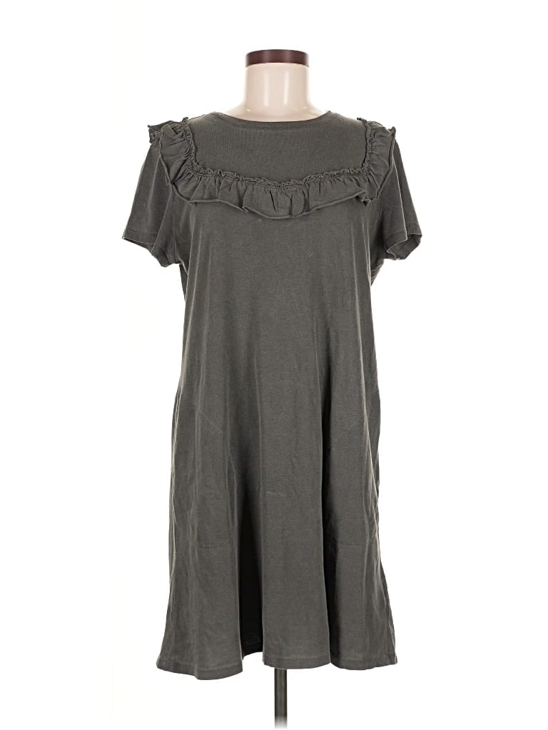 Pre-owned Clare V Casual Dress In Gray