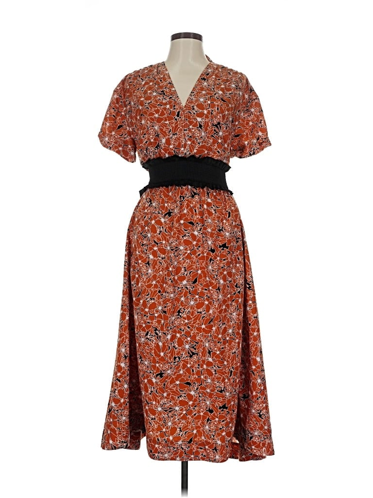 Pre-owned Cedric Charlier Casual Dress In Brown