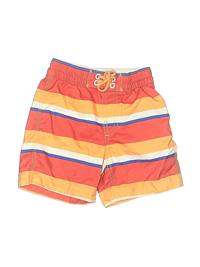 Pre-owned Baby Gap Kids' Board Shorts In Orange