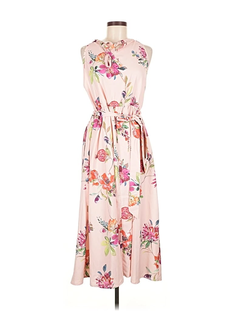 Pre-owned Bloomchic Casual Dress In Pink