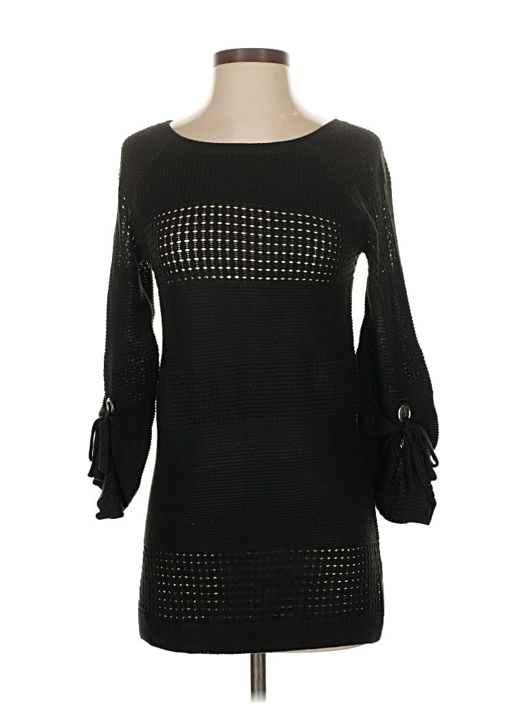 Pre-owned New York And Company Casual Dress In Black