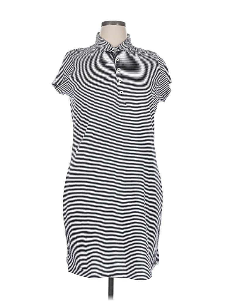Pre-owned Renwick Casual Dress In Gray