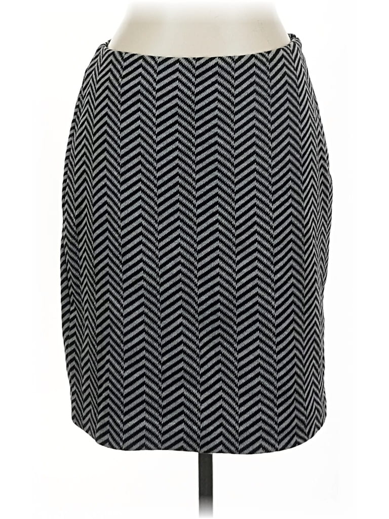 Pre-owned Inc International Concepts Casual Skirt In Black