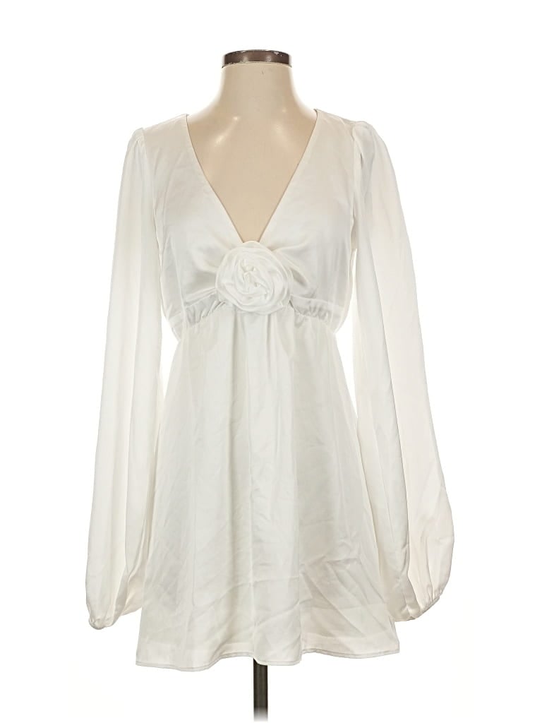 Pre-owned Show Me Your Mumu Cocktail Dress In White