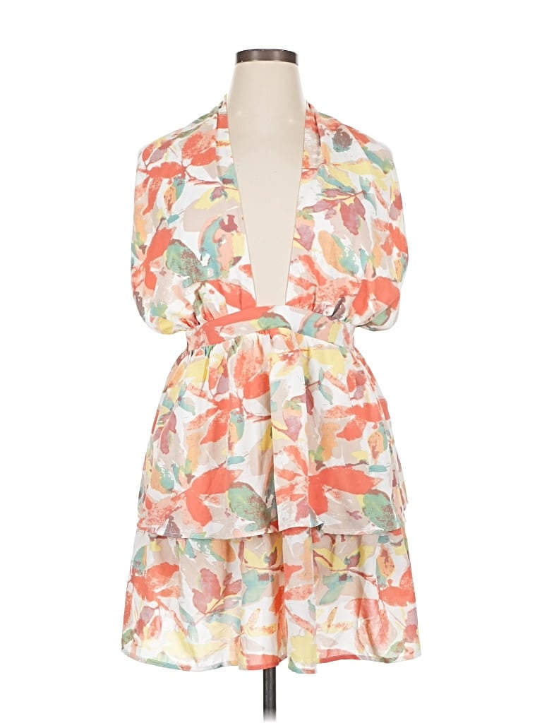 Pre-owned Shein Cocktail Dress In Orange