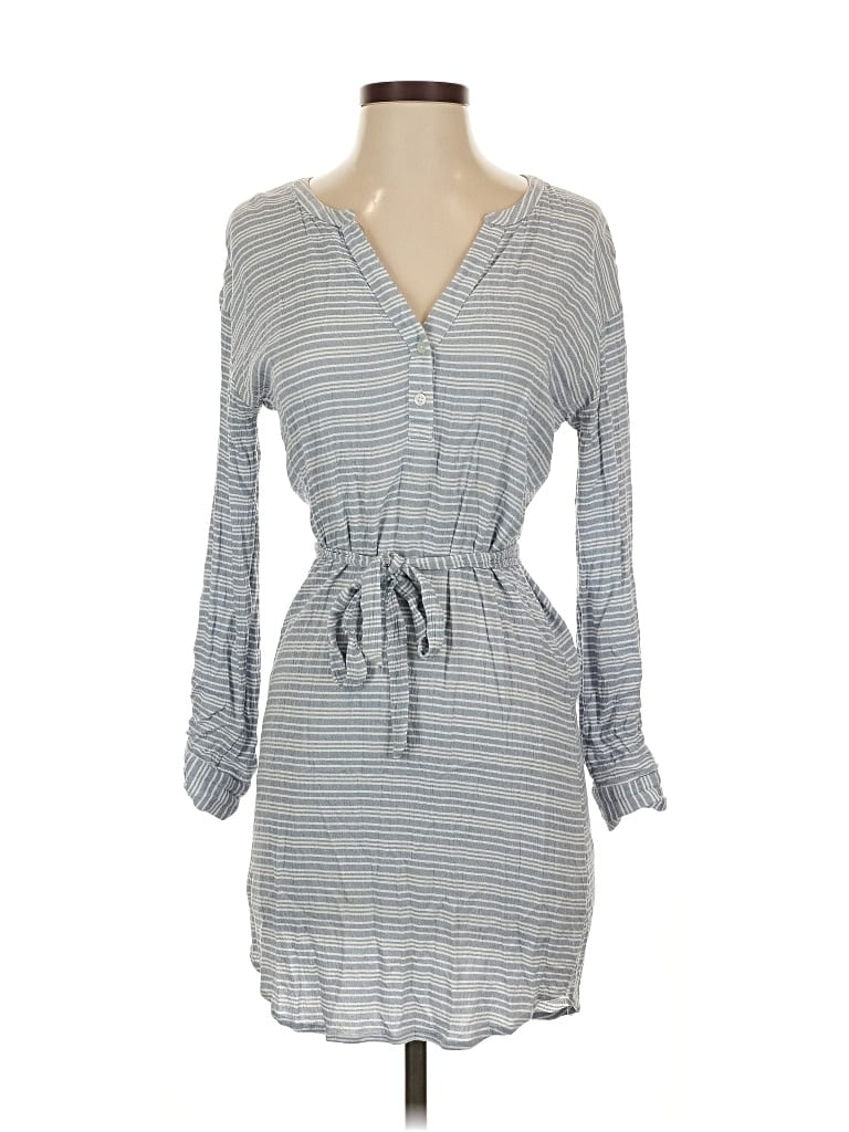 Pre-owned Ann Taylor Factory Casual Dress In Gray