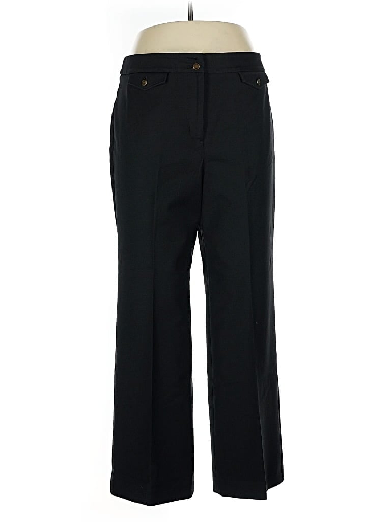 Pre-owned Talbots Dress Pants In Black