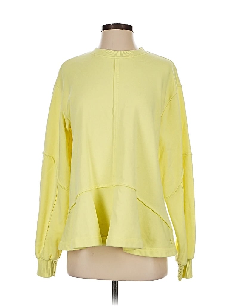 Pre-owned Sweaty Betty Sweatshirt In Yellow
