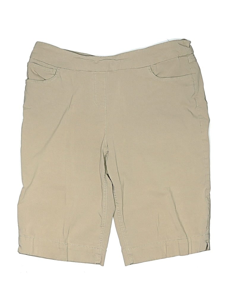 Pre-owned Slim-sation By Multiples Khaki Shorts In Brown
