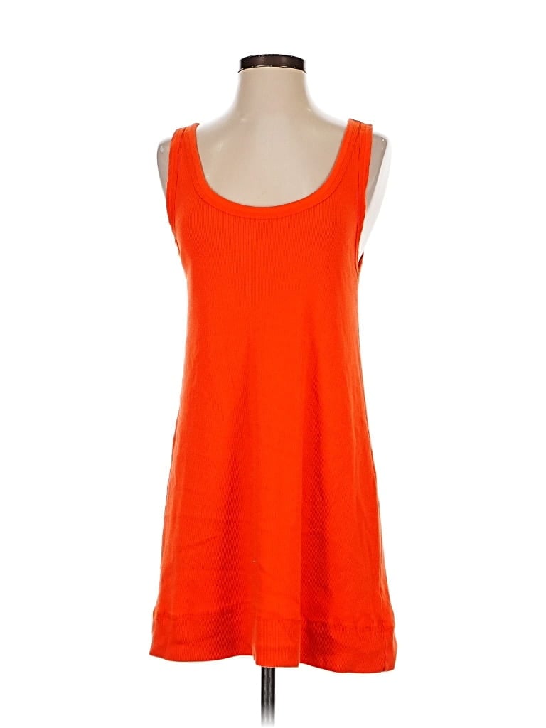Pre-owned Fp Beach Casual Dress In Orange