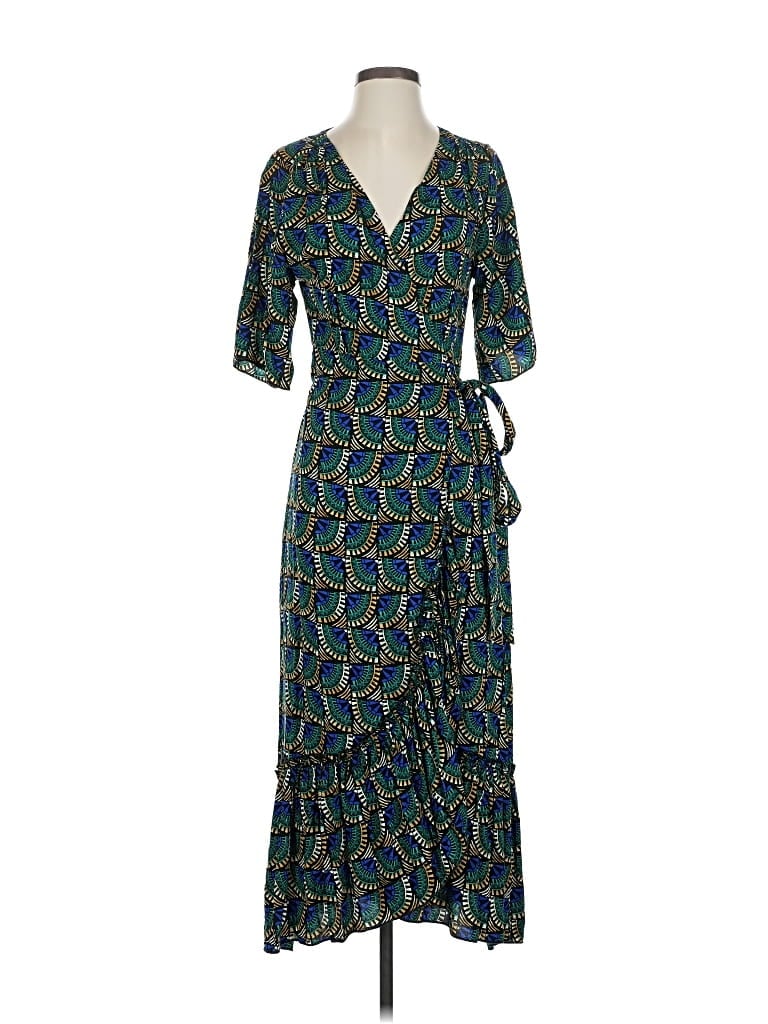 Pre-owned Silk & Salt Casual Dress In Blue