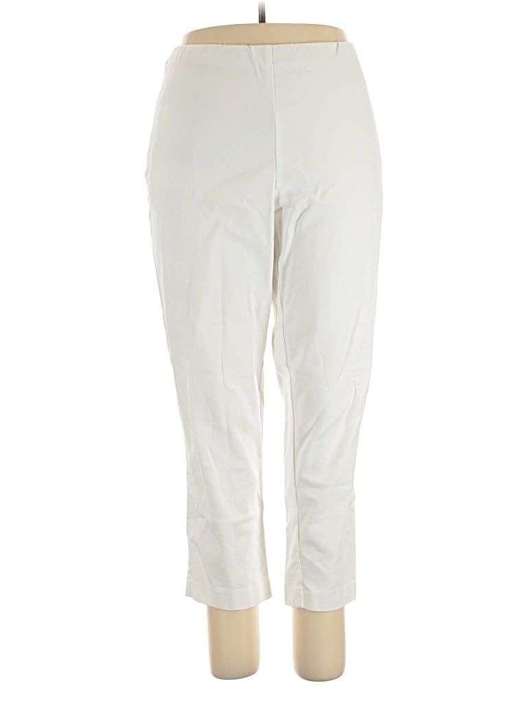 Pre-owned Jjill Active Pants In White
