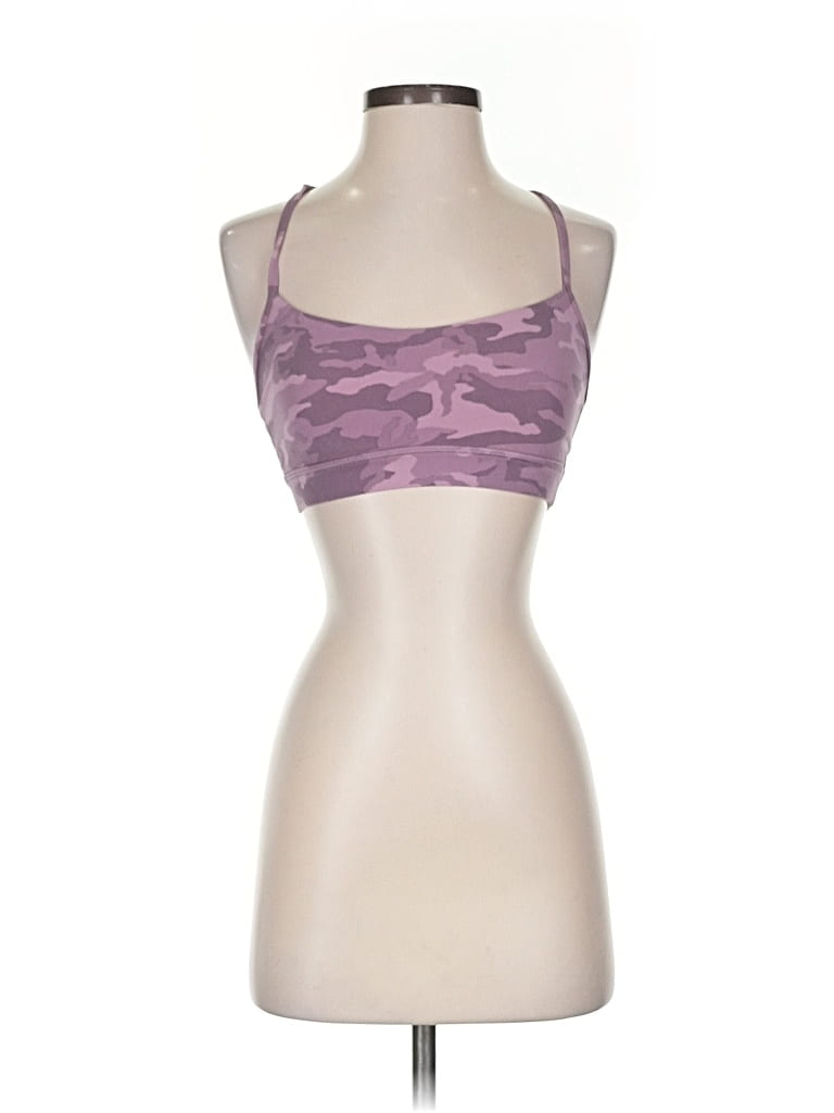 Pre-owned Lululemon Athletica Tank Top Pink Strapless Neckline Tops