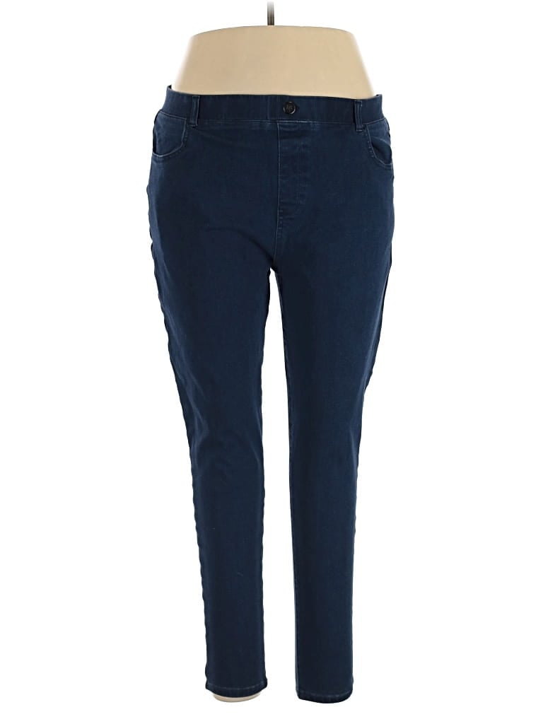 Pre-owned Betabrand Jeggings In Blue