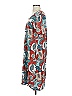 Assorted Brands Paisley Teal Casual Dress Size S - photo 5