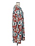 Assorted Brands Paisley Teal Casual Dress Size S - photo 4