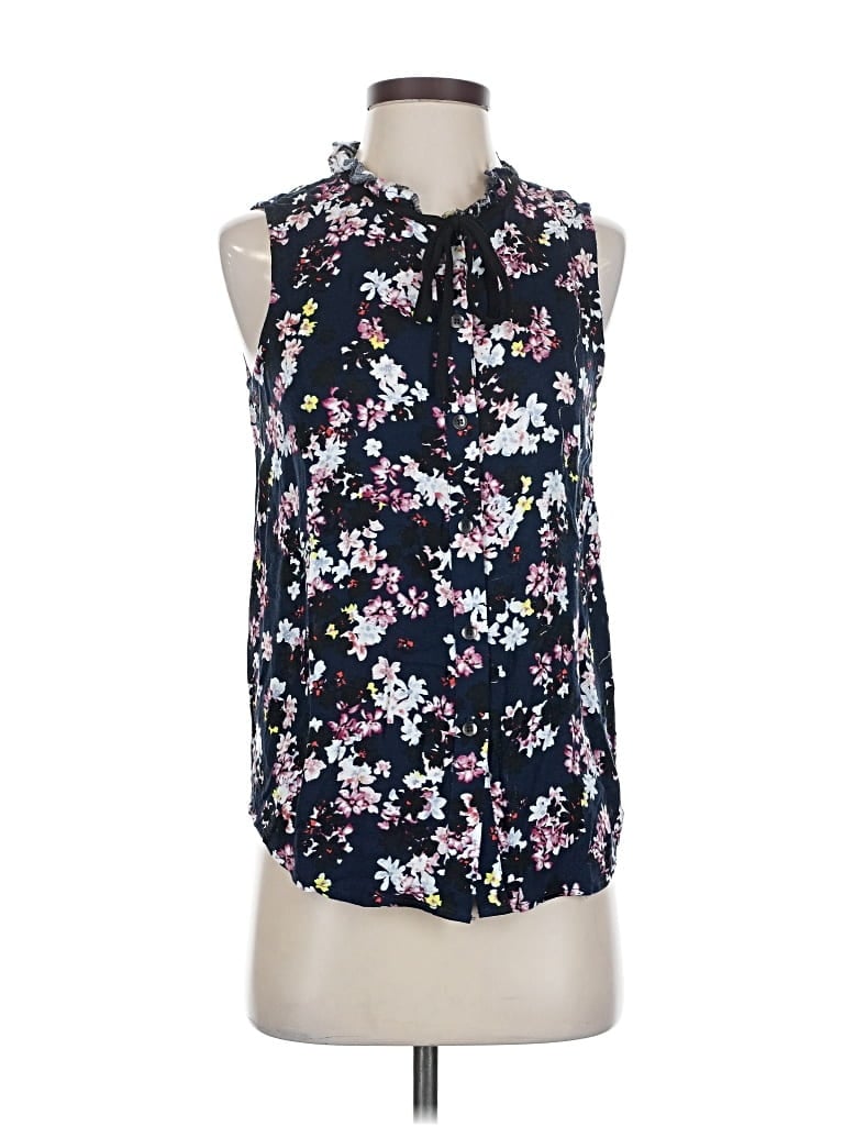 Pre-owned Splendid Sleeveless Blouse In Black