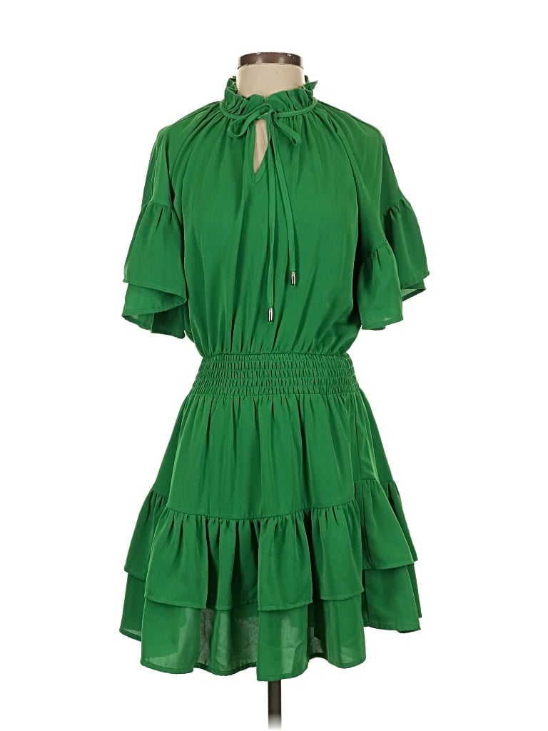 Pre-owned Entro Casual Dress In Green