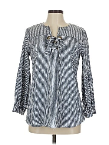 Waverly Grey Long Sleeve Blouse (view 1)