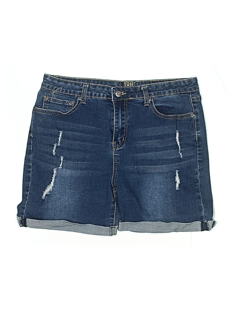 Pre-owned True Craft Denim Shorts In Blue