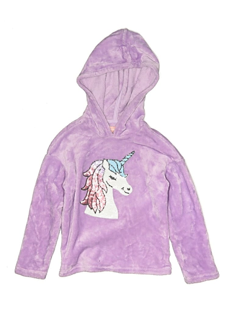 Pre-owned Bcbgirls Kids' Pullover Hoodie In Purple