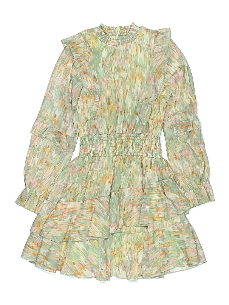 Pre-owned Assorted Brands Kids' Dress In Green