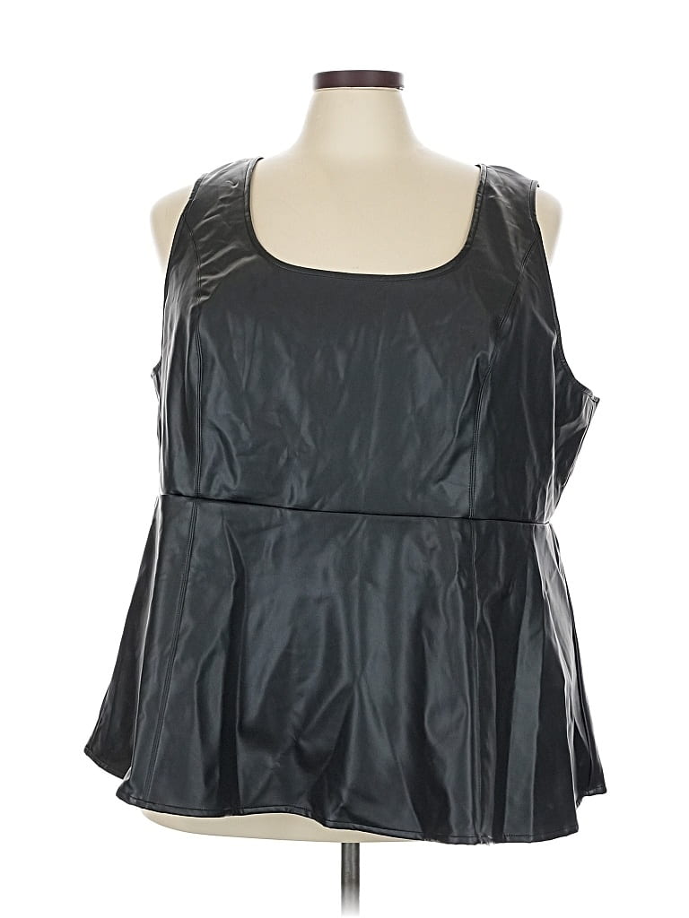 Torrid Sleeveless Blouse In Black