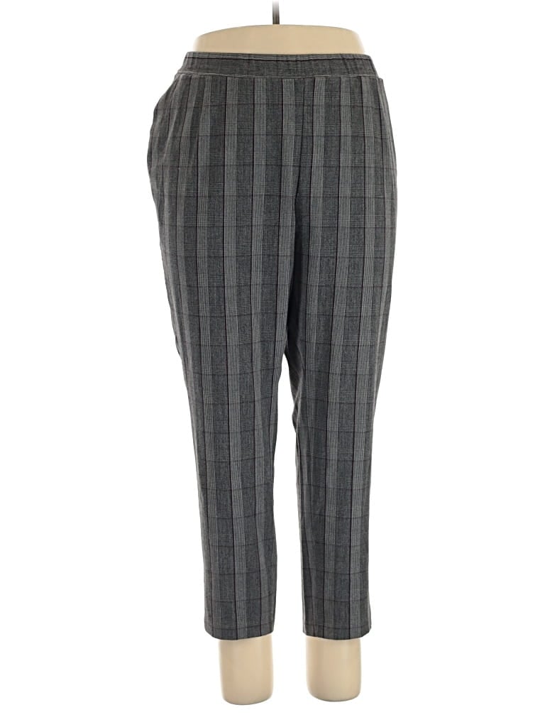 Pre-owned Allison Daley Casual Pants In Gray