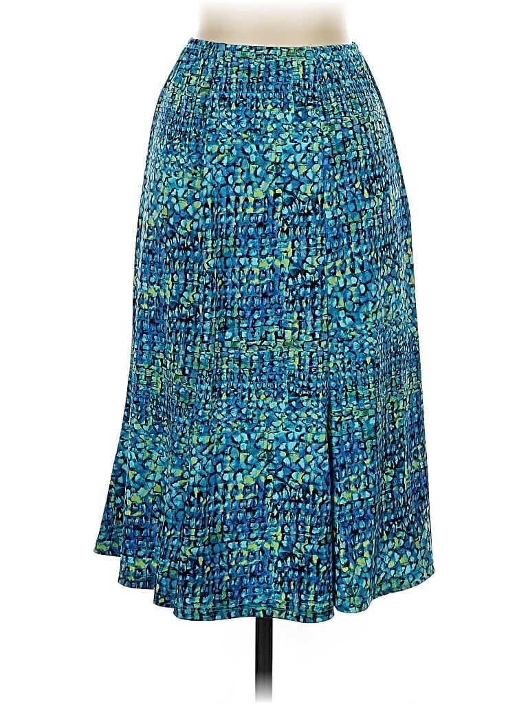 Pre-owned Connected Apparel Casual Skirt In Blue