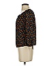 Madewell 100% Silk Black 3/4 Sleeve Silk Top Size XS - photo 5