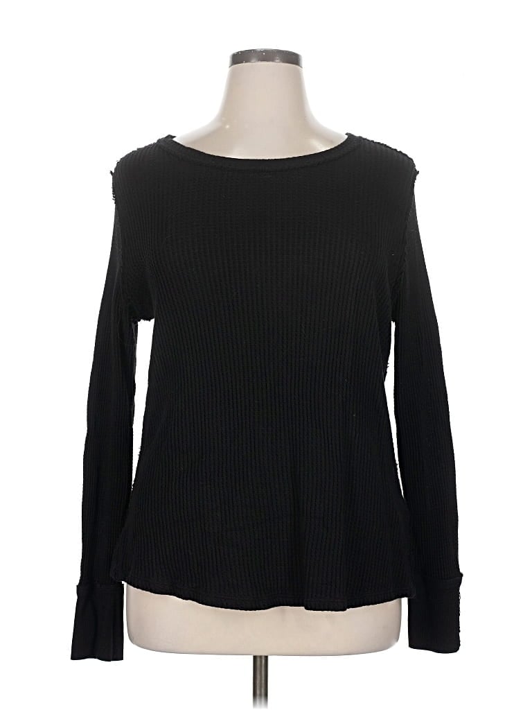 Pre-owned Torrid Long Sleeve T-shirt In Black