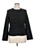 Doncaster Collection Solid Black Jacket Size 14 - photo 1
