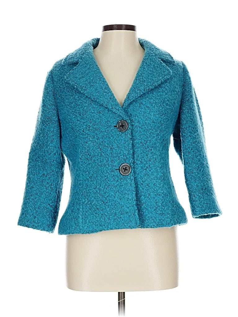 Pre-owned Cabi Blazer Jacket In Blue
