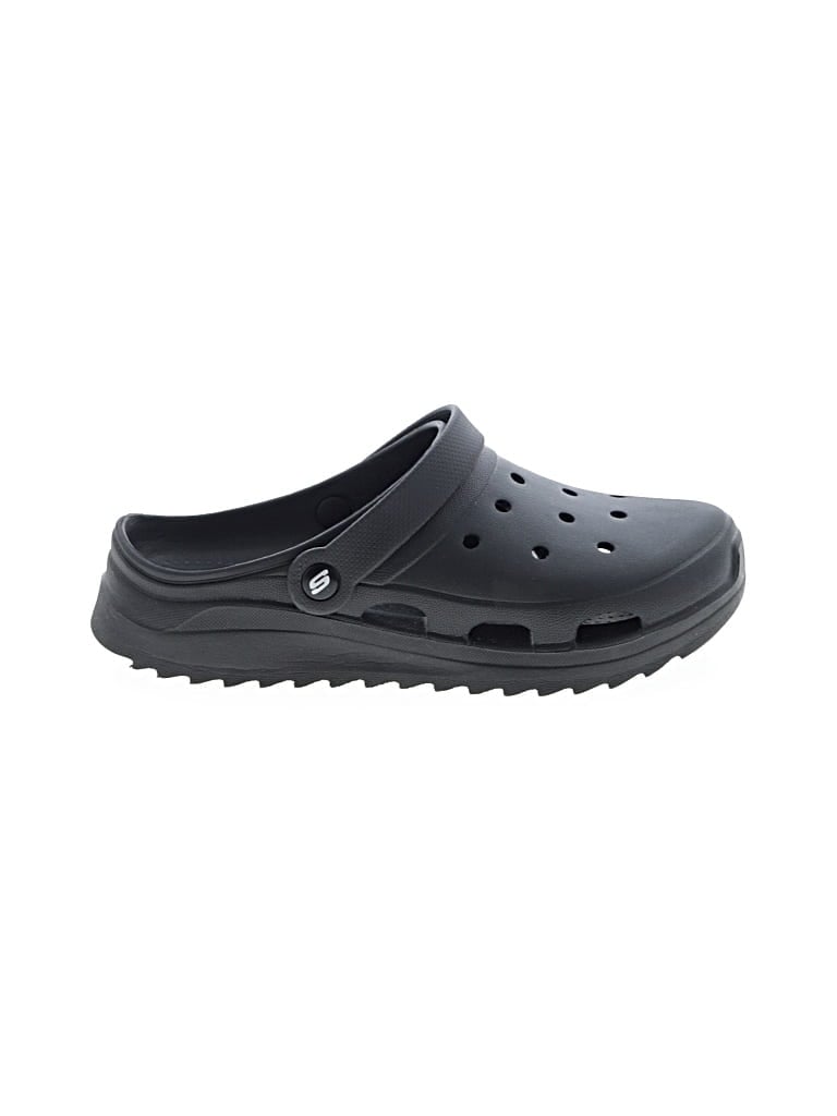 Pre-owned Skechers Mule/clog In Black