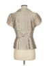 Adrianna Papell Metallic Gold Blazer Size 8 - photo 2