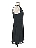 Express 100% Polyester Solid Black Cocktail Dress Size 6 - photo 4