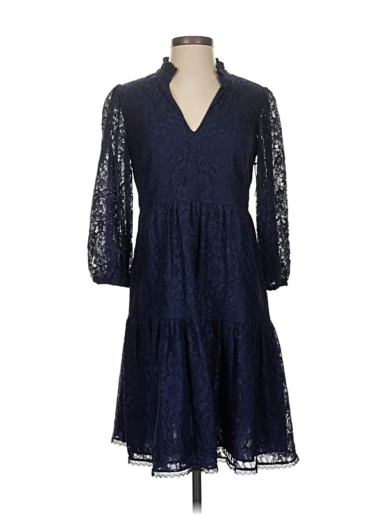 Pre-owned Vince Camuto Cocktail Dress In Blue
