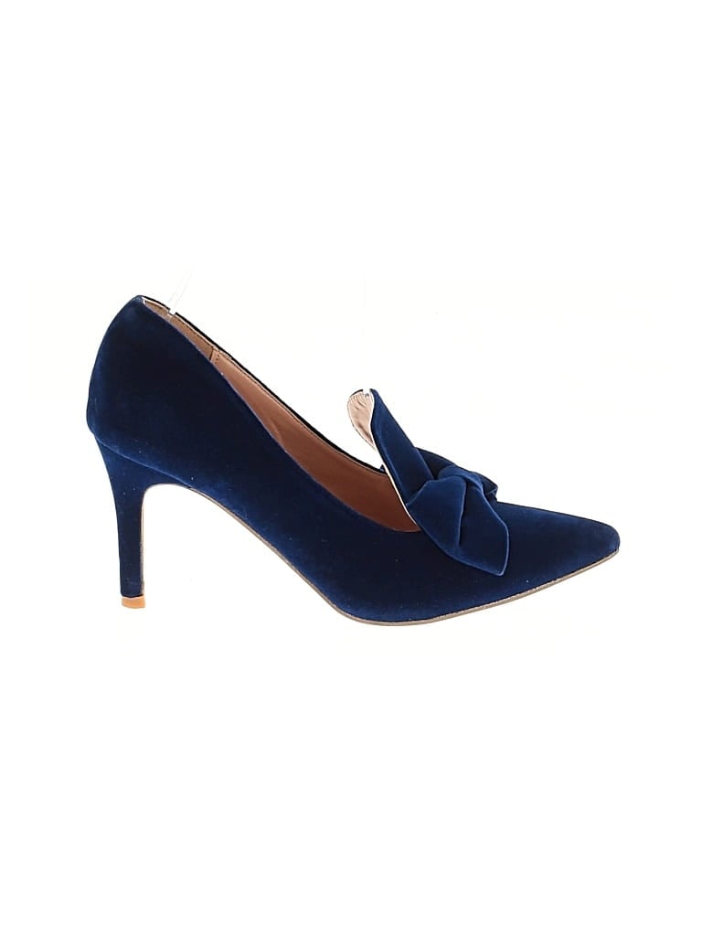Pre-owned Unbranded Heels In Blue