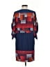 BCBGMAXAZRIA Graphic Blue Casual Dress Size S - photo 2