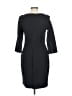 Kenar Solid Black Cocktail Dress Size 10 - photo 2