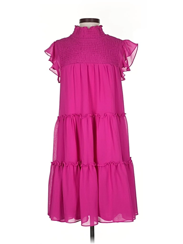 Pre-owned Maison Tara Casual Dress In Red