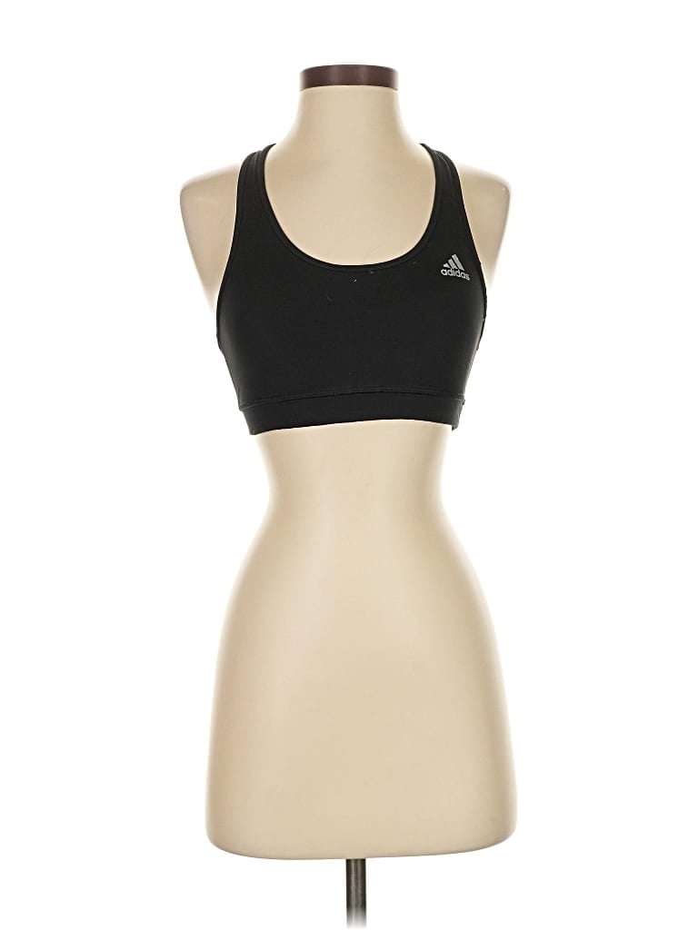 Pre-owned Adidas Originals Sports Bra In Black