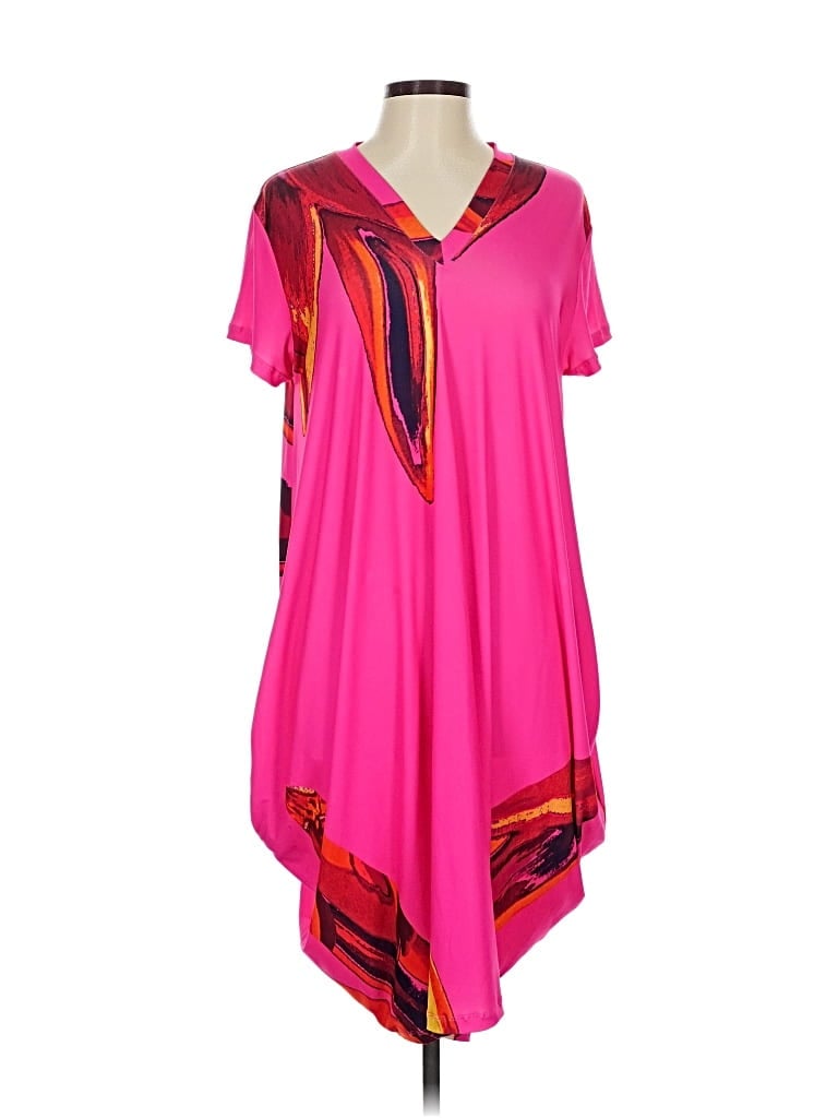 Pre-owned Assorted Brands Casual Dress In Pink