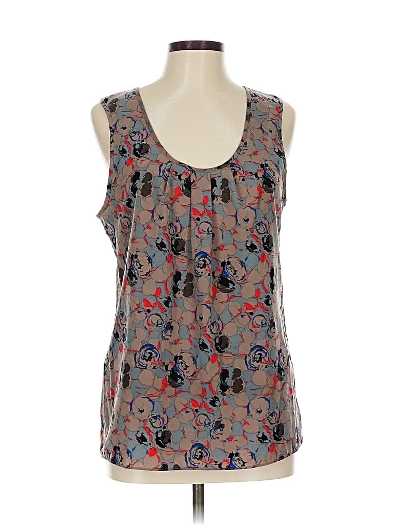Pre-owned Gap Sleeveless Blouse In Gray