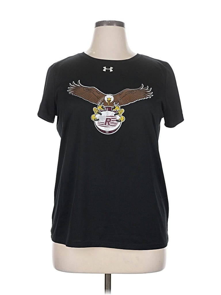 Pre-owned Under Armour Active T-shirt In Black