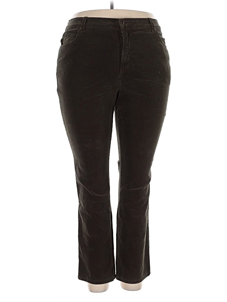 Pre-owned Gloria Vanderbilt Casual Pants In Brown