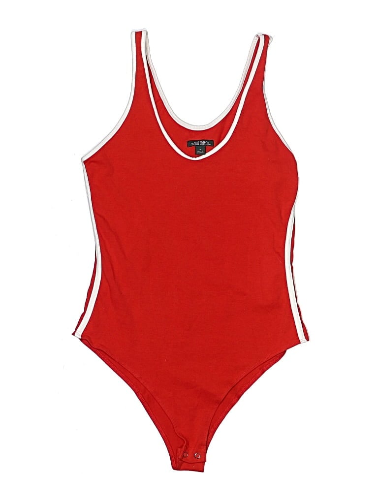 Pre-owned Wild Fable Bodysuit In Red