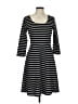 Old Navy Stripes Black Casual Dress Size M - photo 1