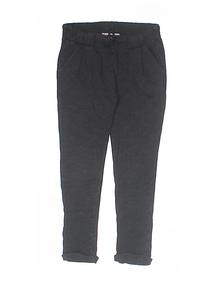 Zara 100% Cotton Solid Gray Sweatpants Size 7/8 - 60% off | thredUP